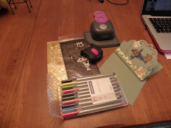 This is a simple card to make.